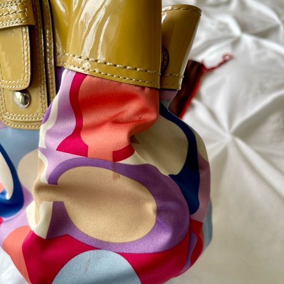 Coach Soho Scarf Print Handbag - Picture 8 of 13